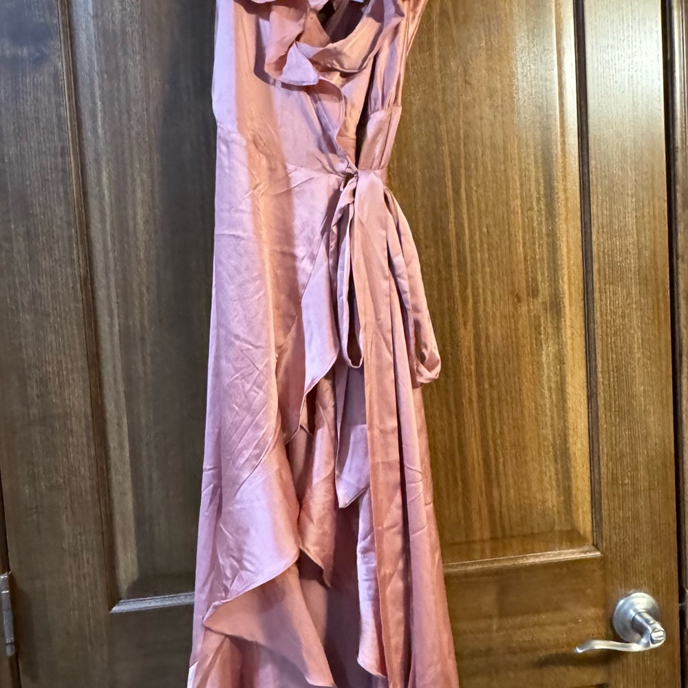 ASTR high low dress wrap